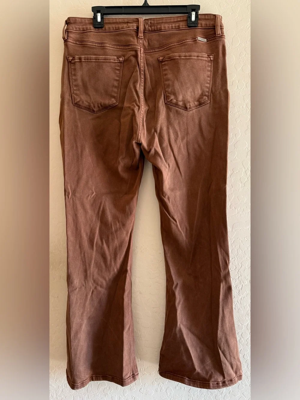 KanCan, size 14, brown flare jeans